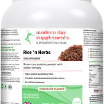 Rice 'n Herbs Growth in muscle mass, (Naturally)